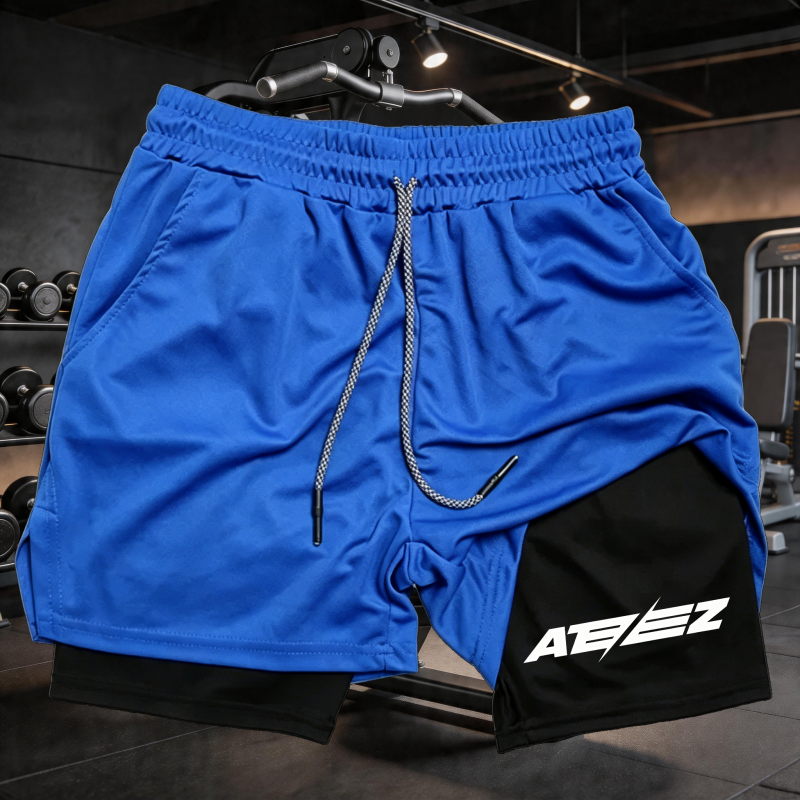 Cross Print 2 in 1 Workout Run - مراجعة Compression Shorts Athletes وسعره