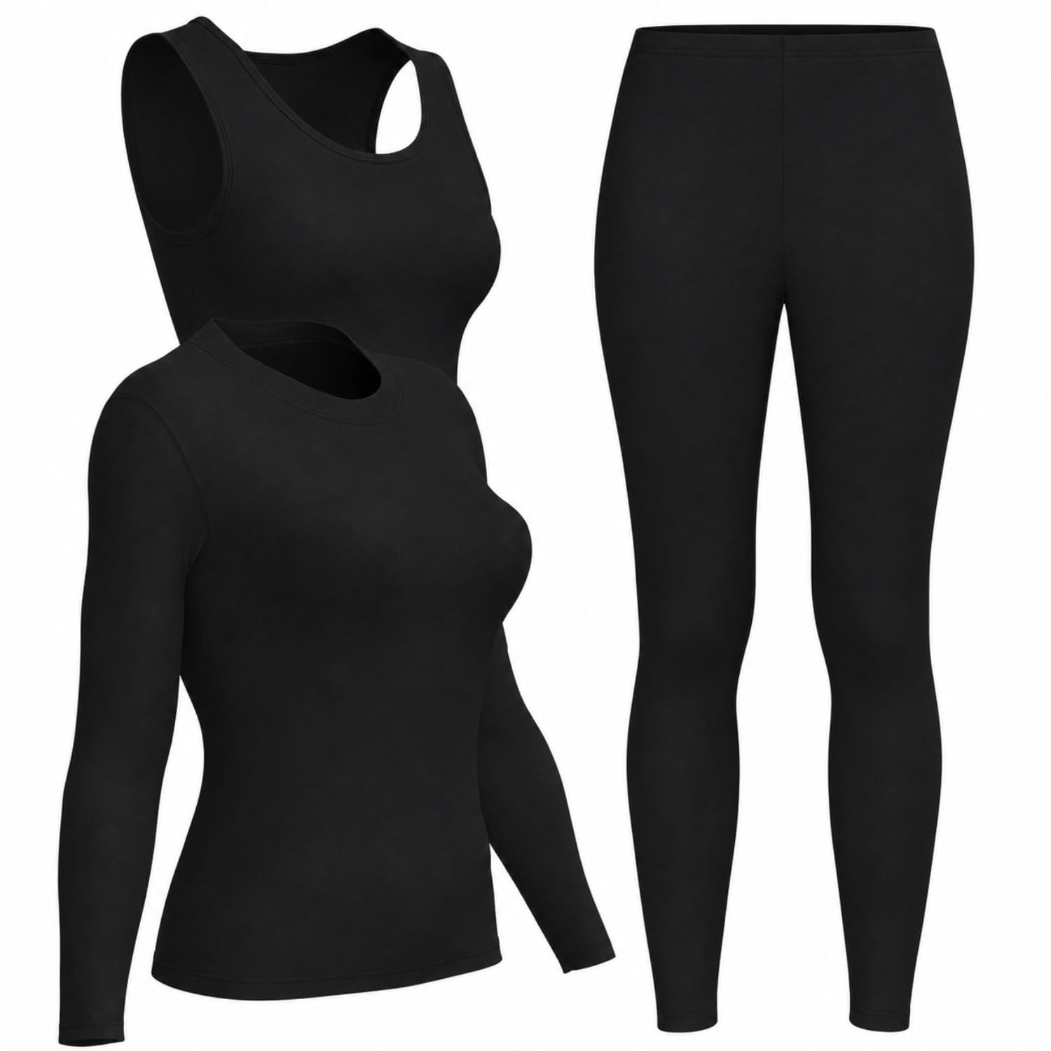 3pcs Women's Thermal Lined The - مراجعة Quick Dry Underwear وسعره