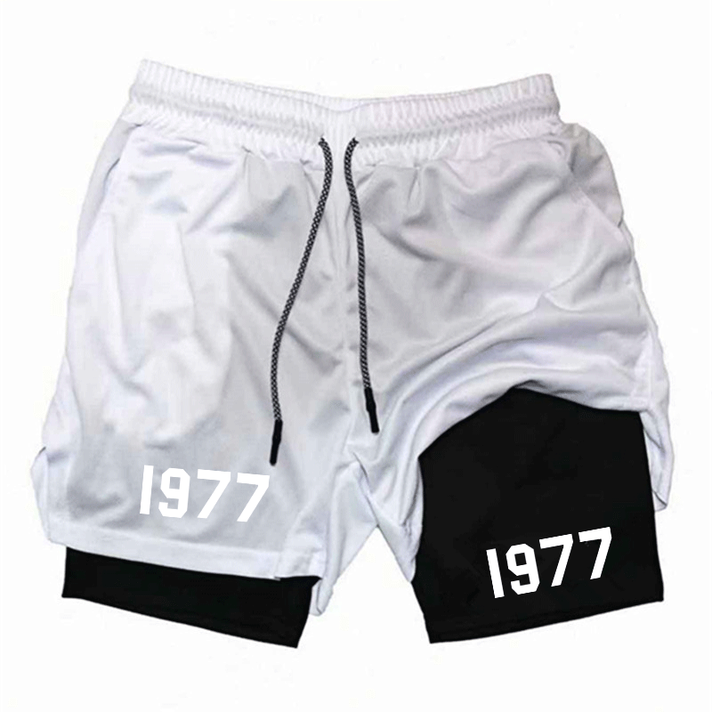 Sportswear 2-in-1Gym Workout S - مراجعة Compression Shorts Athletes وسعره