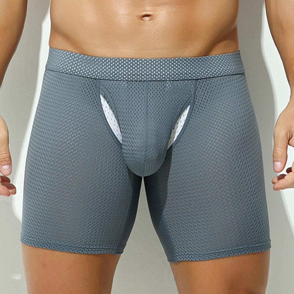 Sexy Lingerie Mens Mesh Underw - مراجعة Long Leg Trunk Men وسعره