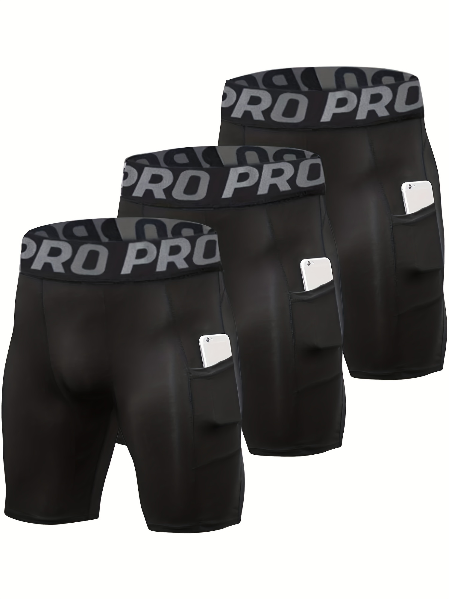 3 Pack Compression Shorts Men  - مراجعة Compression Shorts Athletes وسعره