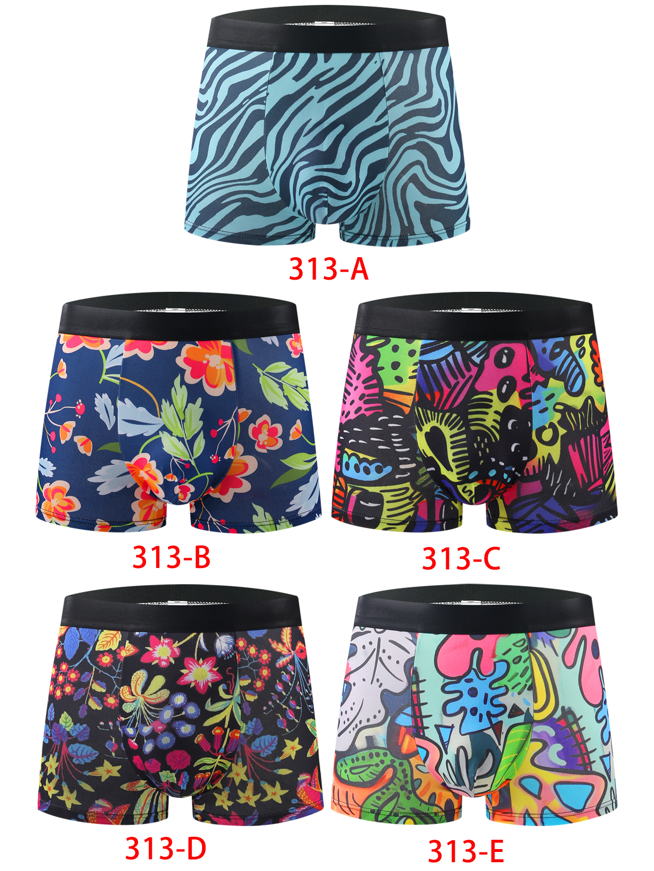 10-pack fashionable men's boxe - مراجعة Multi Pack Underwear وسعره
