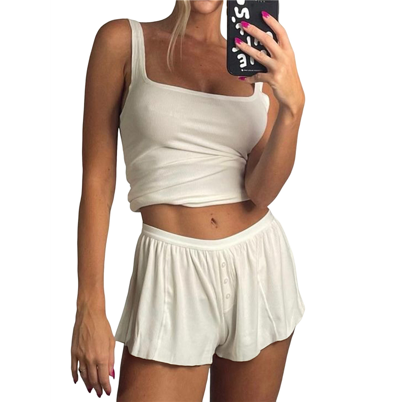 FX-Women Summer Lounge Set Rib - مراجعة Tank Top Ribbed وسعره