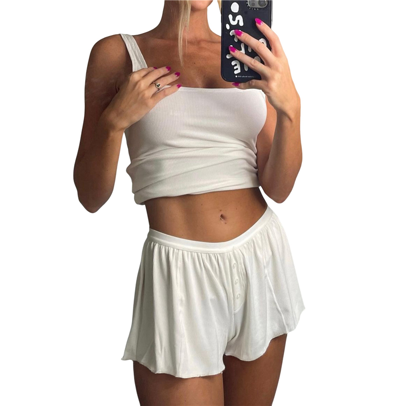 FX-Women Summer Lounge Set Rib - مراجعة Tank Top Ribbed وسعره