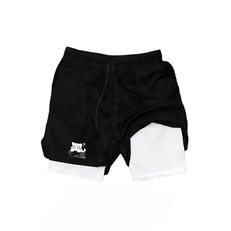 Quick Drying Breathable 2-in-1 - مراجعة Compression Shorts Athletes وسعره