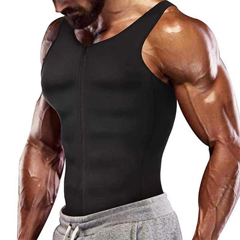 Men's Slimming Sauna Suits Com - مراجعة Sleeveless Undershirt وسعره