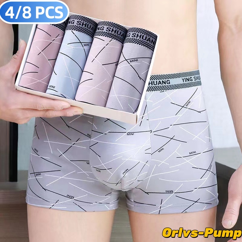 4PCS/Lot 2XL-4XL Men's Panties - مراجعة Multi Pack Underwear وسعره