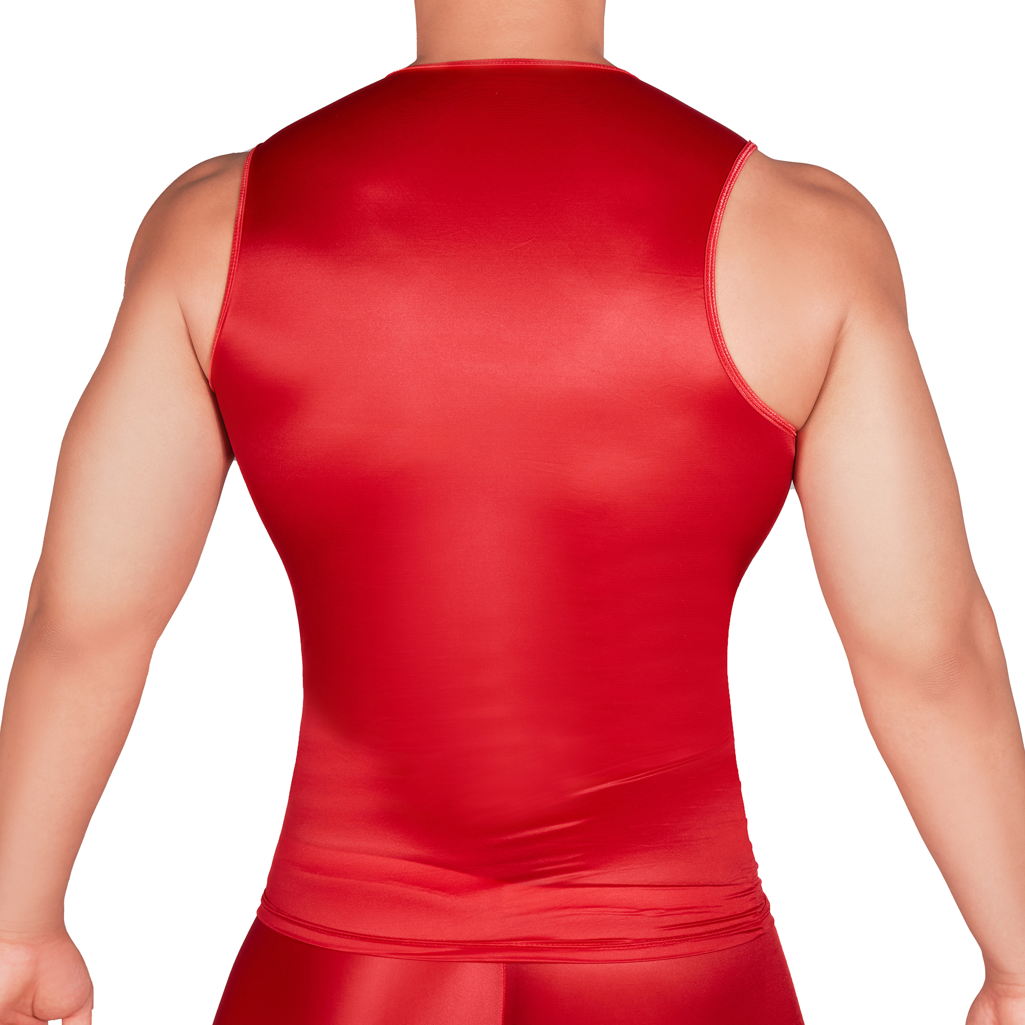 Solid Color Men's Slim Smooth  - مراجعة Sleeveless Undershirt وسعره
