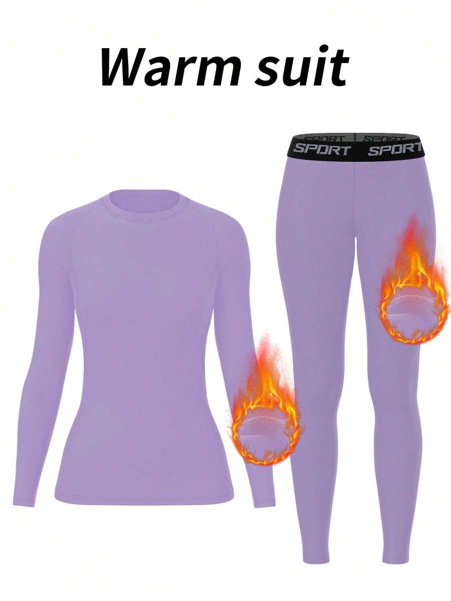 Women Fleece Thermal Underwear - مراجعة Base Layer Top وسعره
