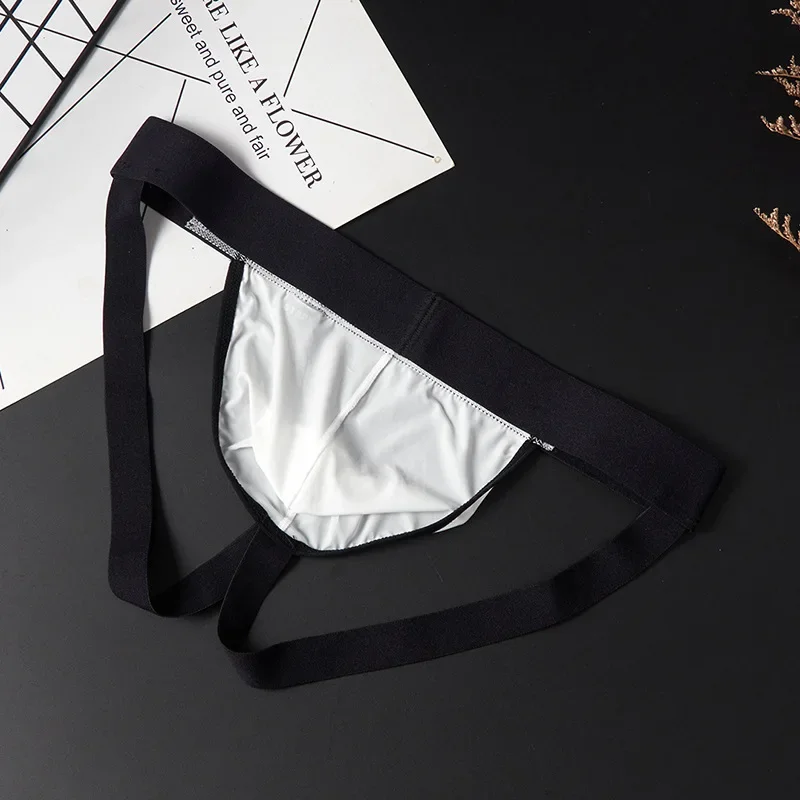 Men's Ice Silk Jockstrap Doubl - مراجعة Jockstrap Athletic وسعره