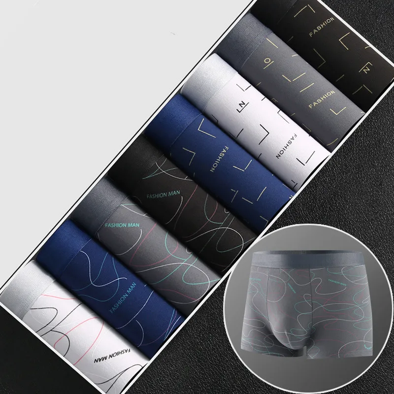 8Pcs/Lot Men's Sexy Underwear  - مراجعة Multi Pack Underwear وسعره