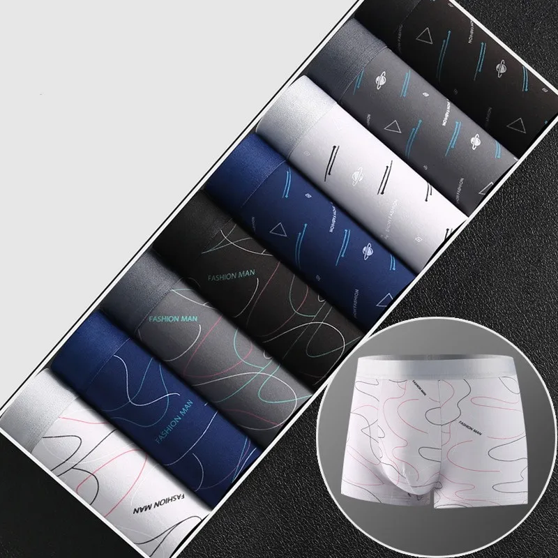 8Pcs/Lot Men's Sexy Underwear  - مراجعة Multi Pack Underwear وسعره