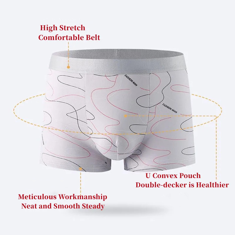8Pcs/Lot Men's Sexy Underwear  - مراجعة Multi Pack Underwear وسعره