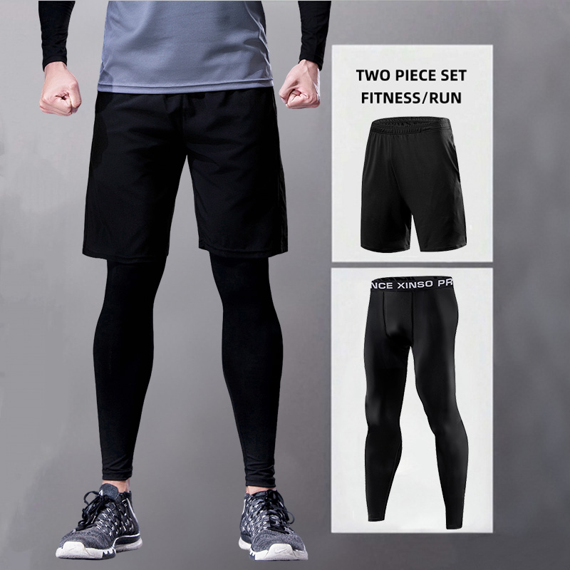 Men's Sports Running Trousers  - مراجعة Compression Long Pant وسعره